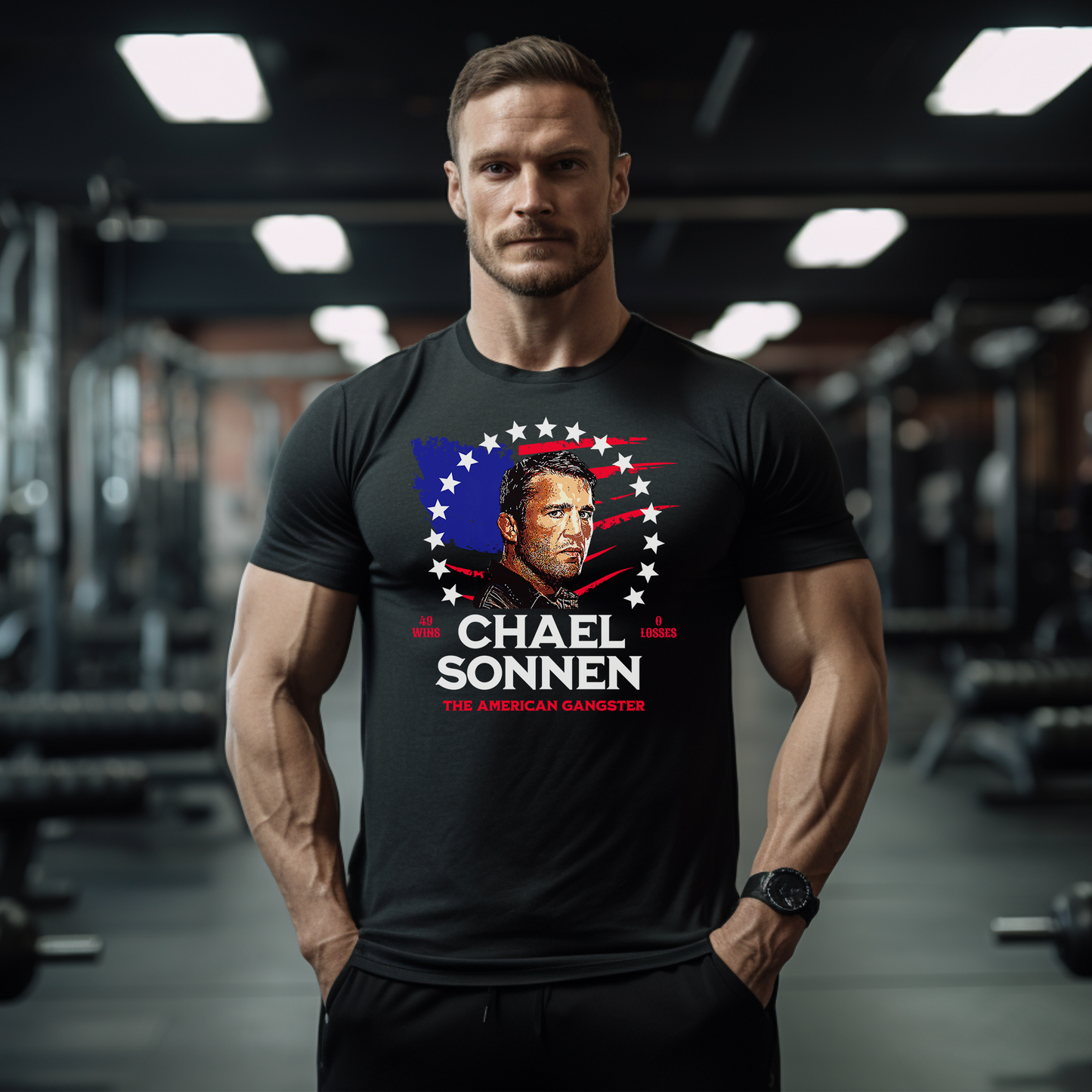 Chael Sonnen: "The American Gangster" Tee