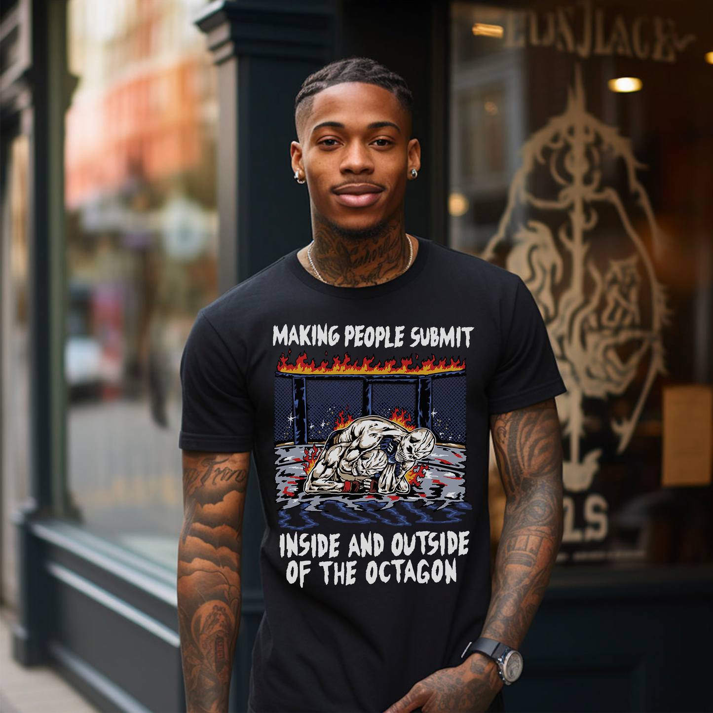 "Making People Submit" Tee