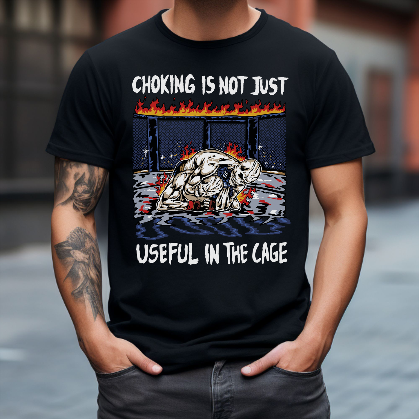 "Choking Is Useful" Tee